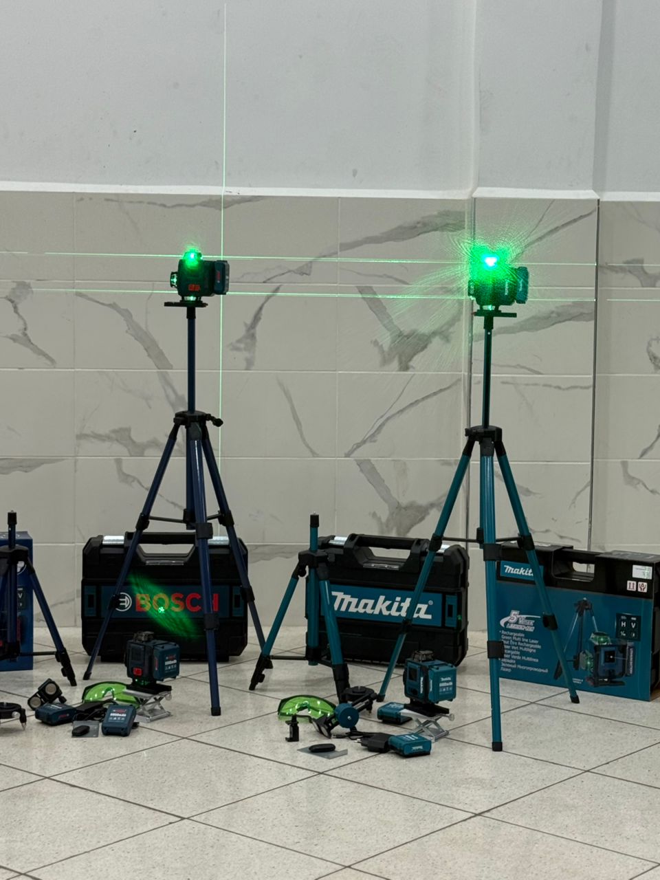 Niveau lazer #4D 16 lignes Bosch / Makita⚡✅